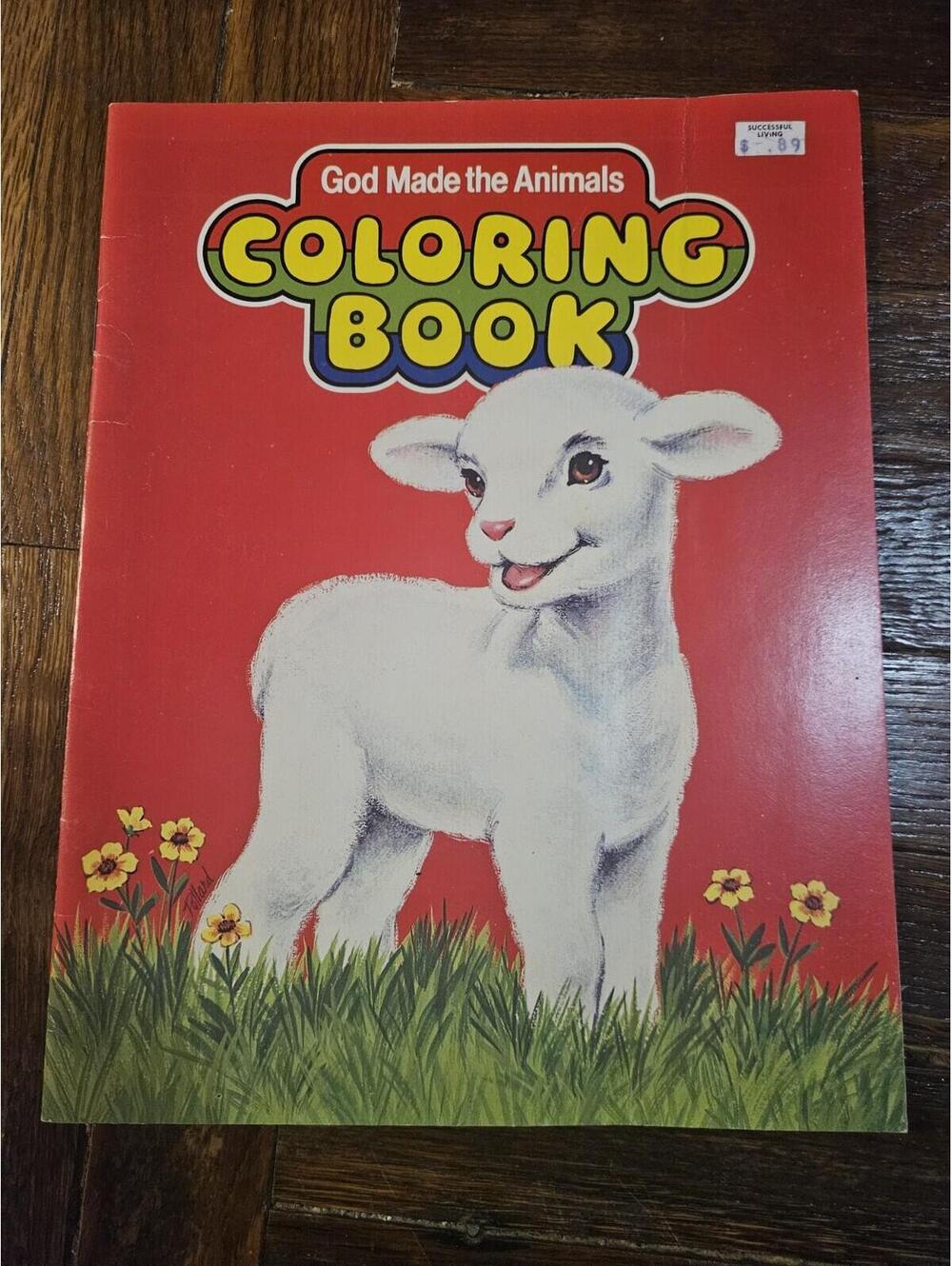 God Made The Animals Coloring Book